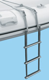 Preklopna lestev za gumenjake (110218)